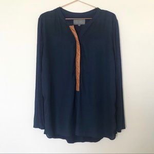 Anthropologie Sunday in Brooklyn Farrah Henley Top
